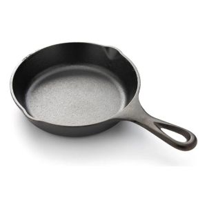 Sarten Plancha Redondo Lisa Hierro Fundido 16 Cm