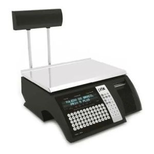 Balanza Comercial Digital Toledo Prix 5 Plus 30kg Con Mástil Negro 27 Cm X 43.7 Cm