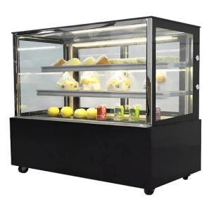 Vitrina Confitera Refrigerada Unique 90 Cm Vidrio Recto