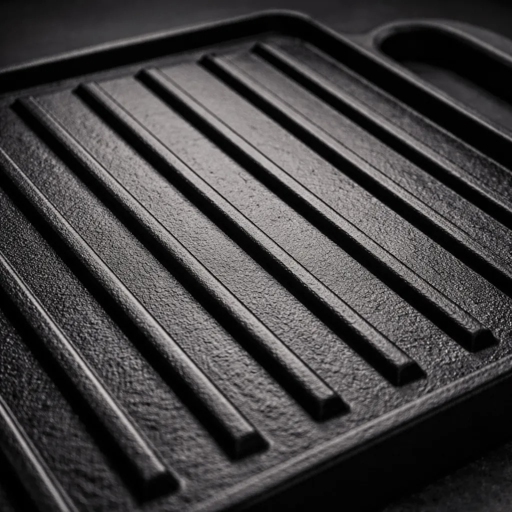 Plancha De Hierro Fundido Rectangular Reversible 45x22 Cm - Imagen 6