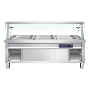 Mesa Buffet Comercial Unique 6 Cubas De Calor