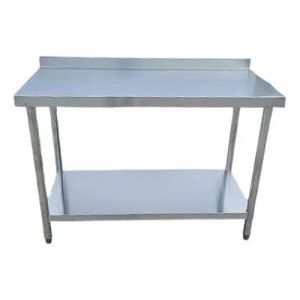 Mesada De Trabajo Acero Inox Reforzada 120x60x85cm C/zocalo