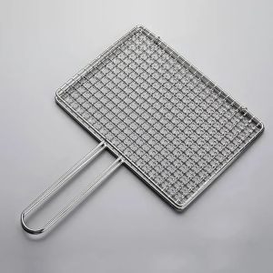 Pinza Doble Grill Parrillero Barbacoa 40x22 Cm