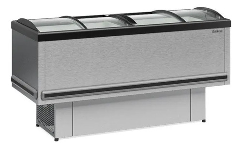 Isla Pozo De Frio Freezer Comercial 520 Lts Vidrio Curvo - Imagen 2