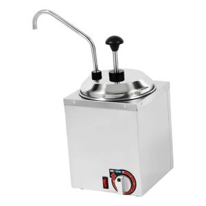 Dispensador de Salsas Dulces Electrico Un Pico Acero Unique