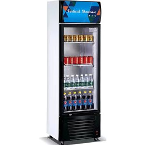 Heladera Expositor Vertical 1 Puerta 280 Lt Luz Led Unique