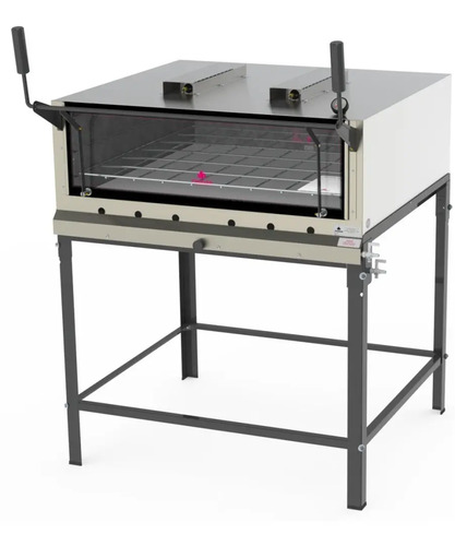 Horno refractario de gas infrarrojo. Vidrio templado Propi900, a prueba de