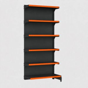 Góndola Modulo Continuación Pared 2.02 Mt 6 Estantes Amapa