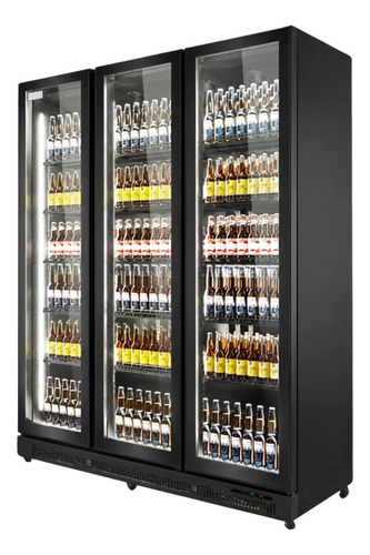 Freezer Comercial Vertical 3 Puertas De Vidrio 1600lt Tgr - Imagen 2
