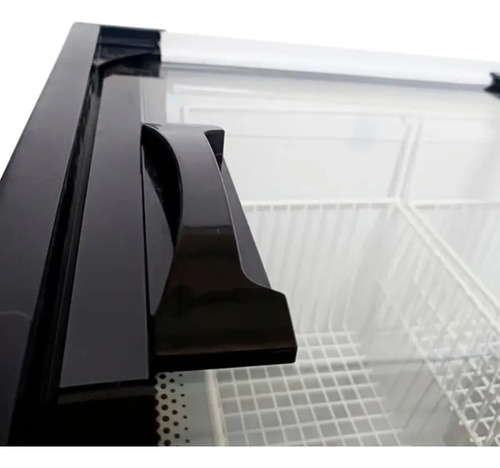 Freezer Isla Pozo 340 Lt Tgr Vidrio Curvo 3 Canastos - Imagen 6