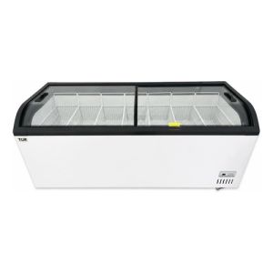 Freezer Isla Pozo 850l Tgr Vidrio Curvo 7 Canastos