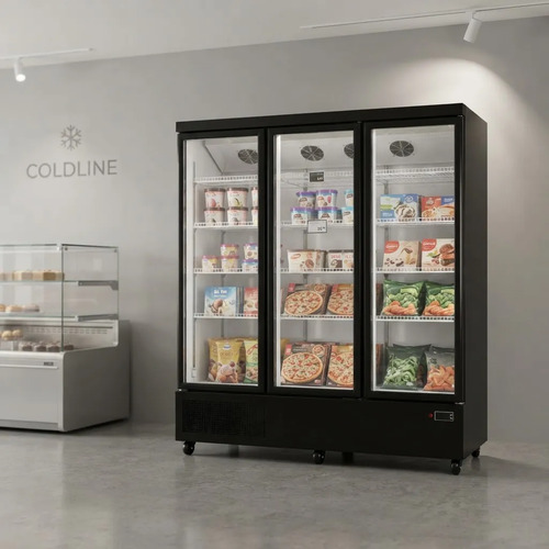 Freezer Comercial Vertical 3 Puertas De Vidrio 1600lt Tgr - Imagen 4