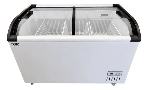 Freezer Isla Pozo 340 Lt Tgr Vidrio Curvo 3 Canastos - Imagen 2