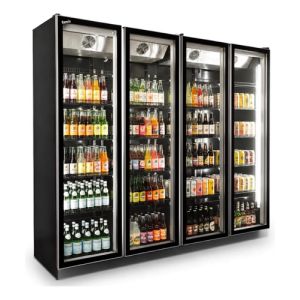 Expositor Vertical Heladera Tgr 2100 Lt 4 Puertas Frío Forz