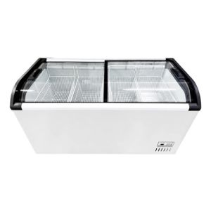 Freezer Isla Pozo 498 Lt Tgr Vidrio Curvo 4 Canastos