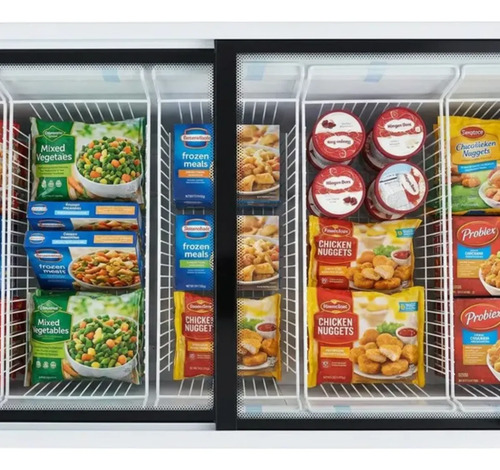 Freezer Isla Pozo 700 Lt Tgr Vidrio Curvo 6 Canastos - Imagen 3