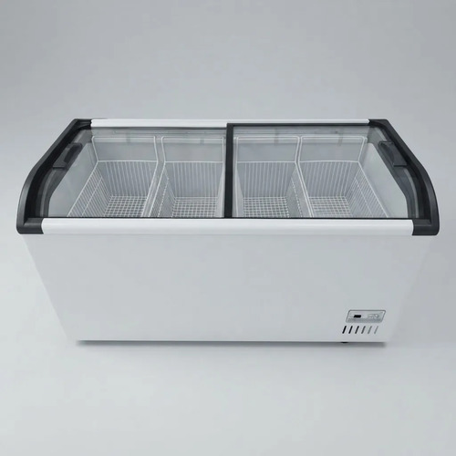 Freezer Isla Pozo 498 Lt Tgr Vidrio Curvo 4 Canastos - Imagen 8