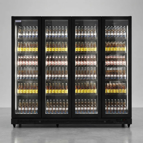 Freezer Comercial Vertical 4 Puertas De Vidrio 2200l Tgr - Imagen 4
