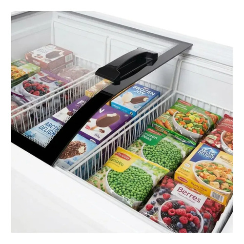 Freezer Isla Pozo 340 Lt Tgr Vidrio Curvo 3 Canastos - Imagen 3
