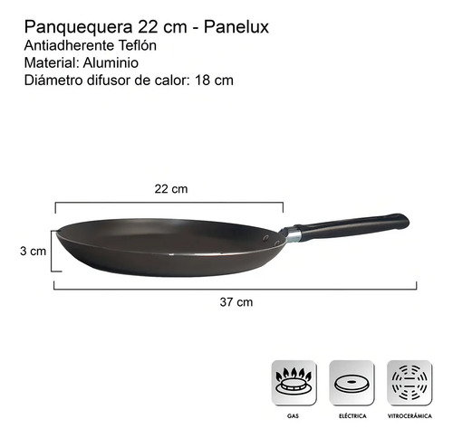 Panelux 5000142 Sartén - Imagen 2