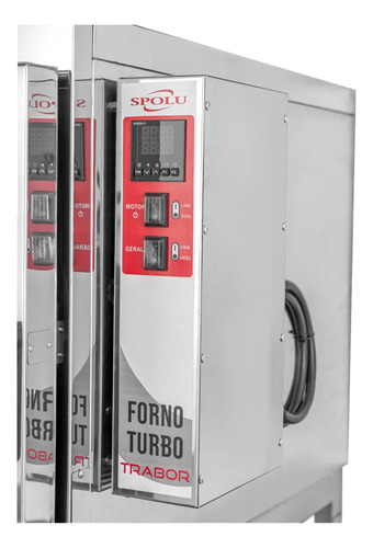 Horno Industrial Spolu Turbinado A Gas Con Visor 5 Bandejas - Imagen 3