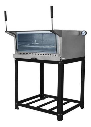 Horno Pizzero Pizzas Kenok 95x96x31 Cm Piedra Refractaria