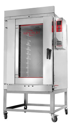 Horno Industrial Spolu A Gas Panadería 10 Bandejas Turbinado