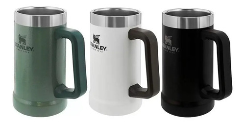 Jarra de cerveza Stanley Beer Stein hecha de acero inoxidable de 709mL - Imagen 4
