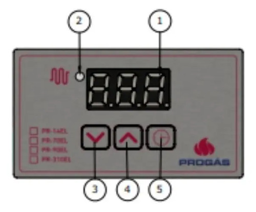 Progás Tacho Elétrico Tacho Fritador eletrônico PR-70 EL - Imagen 6