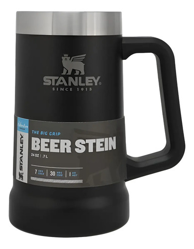Jarra de cerveza Stanley Beer Stein hecha de acero inoxidable de 709mL - Imagen 2