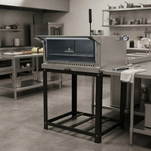 Horno Pizzero Pizzas Kenok 95x96x31 Cm Piedra Refractaria - Imagen 5